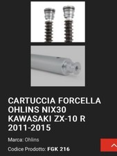 Ohlins cartuccia forcella usato  Italia