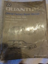 Usado, VW Volkswagen Quantum Bentley Factory Repair Manual 1982-1985 B2 Syncro OEM BOOK comprar usado  Enviando para Brazil