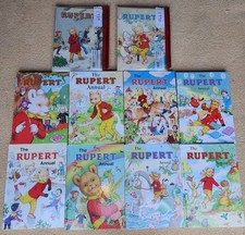 Vintage 10x rupert for sale  RUGBY