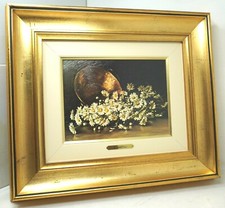Gemälde wandbild blumen gebraucht kaufen  Rodewisch