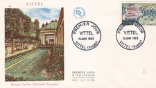 1963 fdc vittel d'occasion  Mortagne-du-Nord