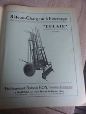 Catalogue brochure prospectus d'occasion  Le Creusot