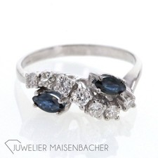 Ring infinity saphir gebraucht kaufen  Düsseldorf