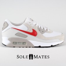 Tênis Nike Air Max 90 'Branco Cinza Vermelho Universitário' DM0029-113 Masculino Tamanho 11 comprar usado  Enviando para Brazil