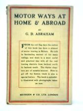 Motor Ways At Home And Abroad (G. D. Abraham - 1928) (ID:96866), usado comprar usado  Enviando para Brazil