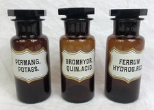 Antique apothecary jars for sale  MATLOCK