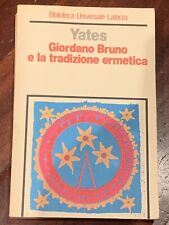 Yates giordano bruno usato  Napoli