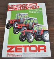 Ciągnik Zetor 35-160 KM Asortyment modeli Specyfikacja Broszura Broszura Broszura na sprzedaż  PL