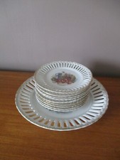 Dessert set porcelain d'occasion  Expédié en Belgium