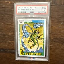 1991 Marvel Universe Dr Octopus’s Arms #136 PSA 10 Gem Perfeito Estado *pop 16 comprar usado  Enviando para Brazil