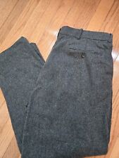 Pantalones de lana grises Polo Ralph Lauren para hombre talla 35x30 segunda mano  Embacar hacia Argentina