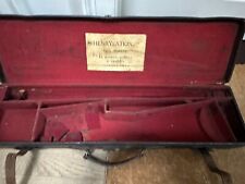 Vintage leather shotgun for sale  SEVENOAKS