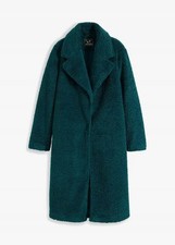 Teddyfleece mantel tiefgrün gebraucht kaufen  Deutschland