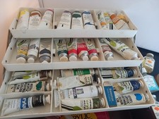 Artist paint toolbox for sale  BETCHWORTH