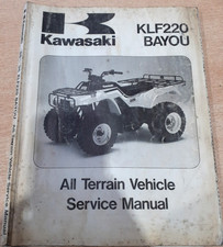 Kawasaki klf220 bayou for sale  DALBEATTIE