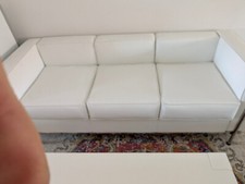 Sofa weiß leder gebraucht kaufen  Starnberg