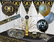 90th birthday black for sale  PENZANCE