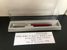Vintage parker red for sale  SHEFFIELD