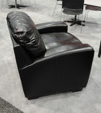 Black faux leather for sale  Dawsonville