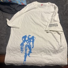 Camisa masculina Nintendo Metroid Prime Trilogy tamanho XL branca videogame promocional Wii comprar usado Camisa masculina Nintendo Metroid Prime Trilogy tamanho XL branca videogame promocional Wii comprar usado  Enviando para Brazil