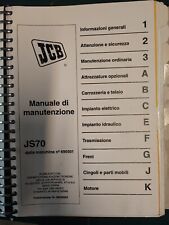 Jcb manuale manutenzione usato  Colle di Val d'Elsa