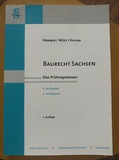 Skript baurecht sachsen gebraucht kaufen  Görlitz