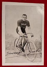 CARTOLINA CICLISMO BICI  GIOVANNI GERBI comprar usado  Enviando para Brazil