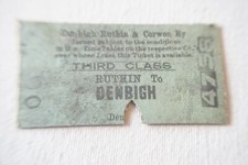 Denbigh ruthin corwen for sale  WATFORD