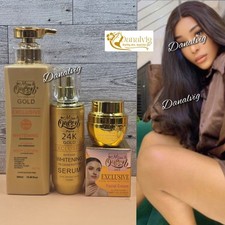 Miss & Queen Active Whitening Gold Exclusive Loción 500 ml + Suero y Crema Facial  segunda mano  Embacar hacia Mexico