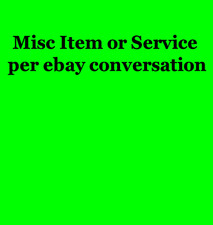 Misc item service for sale  Macon