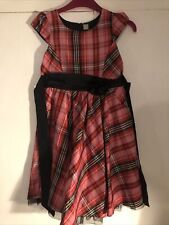 Girls pink tartan for sale  ASHFORD