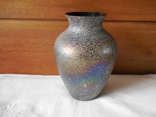 Vase verre irise d'occasion  Saint-Sébastien-de-Morsent