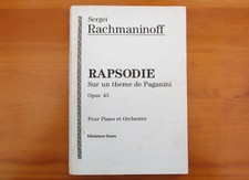 Rachmaninoff rhapsody theme for sale  LUDLOW
