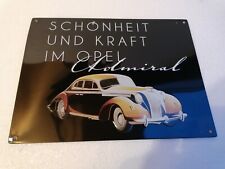 Blechschild pel admiral gebraucht kaufen  Erfurt