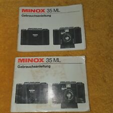 Gebrauchsanweisung minox 35ml gebraucht kaufen  Garbsen