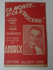 Partition monte descend d'occasion  Bourgueil