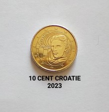 Centimes croatie 2023 d'occasion  Bas-en-Basset