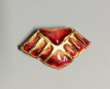 Ancienne broche émaux d'occasion  Saint-Mammès