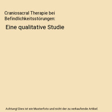 Craniosacral therapie befindli gebraucht kaufen  Trebbin