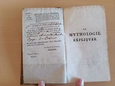 Livre mythologie expliquée d'occasion  Dijon