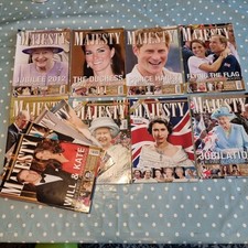 Majesty magazines 2012 for sale  ISLEWORTH