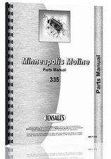Parts manual minneapolis for sale  Atchison
