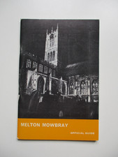 MELTON MOWBRAY Official Guide 1972/3 Travel HUNTING Buildings SPORTS Map RARE comprar usado  Enviando para Brazil