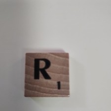 Light wooden scrabble for sale  BRENTWOOD