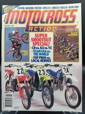 Motocross Action Jan 96 Super Minis CR80 Exp KX100 YZ108 CR KX YZ 250s CR& YZ125 comprar usado  Enviando para Brazil