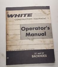 White construction equipment for sale  Nashua