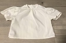 Babybluse puppenkleidung weiß gebraucht kaufen  Troisdorf