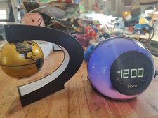 Relógio despertador IHOME Power Clock Glo Led + globo flutuante, usado comprar usado  Enviando para Brazil