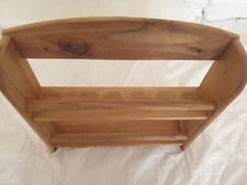Wooden spice rack for sale  BRISTOL