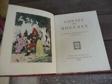 Contes boccace. illustrations d'occasion  Cergy-